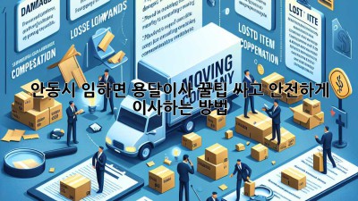 안동시 임하면 용달이사 꿀팁🍯: 싸고 안전하게 이사하는 방법!
